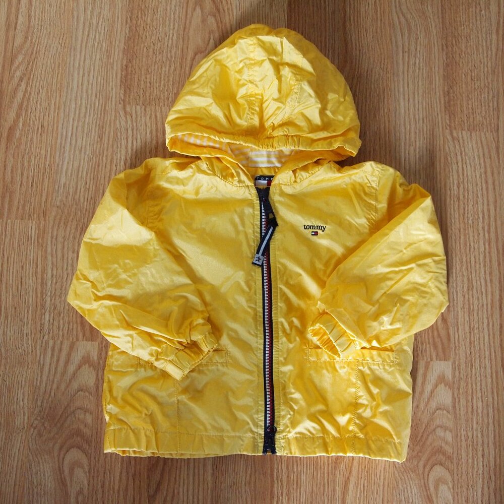 Tommy Hilfiger Toddlers Yellow‎ Hooded Lined Jacket